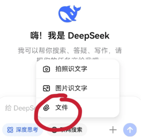 deepseek上传附件很慢怎么办 手机deepseek怎么上传文件【全方位秘籍】