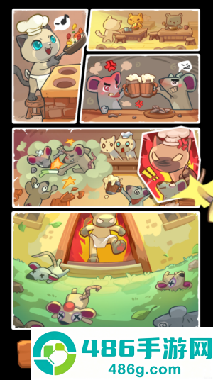 猫咪厨师防御游戏