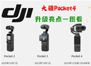 大疆pocket4发布时间及价格 大疆pocket4和大疆pocket3的区别【全面指导】