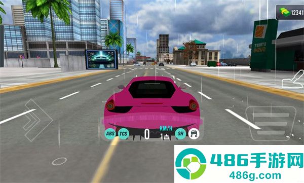 豪华跑车挑战赛3D游戏