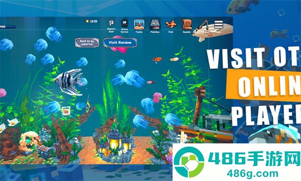 全球鱼友俱乐部手机版(Tiny Aquarium)