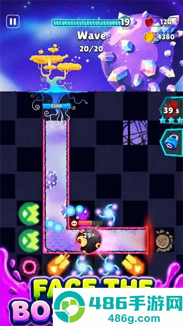 霓虹卡牌防御手机版(Neon Deck TD)