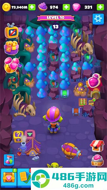 地精矿工放置合并游戏(Goblin Miner)