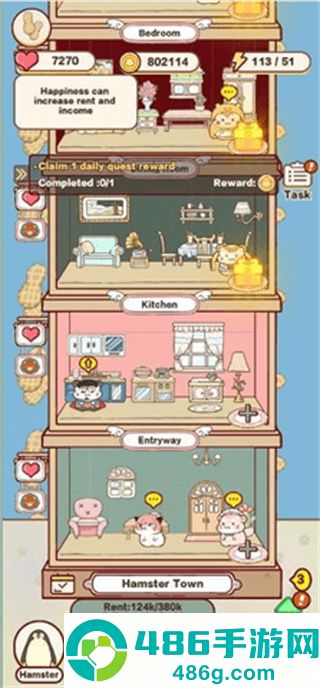 Anya raises hamsters阿尼亚养仓鼠