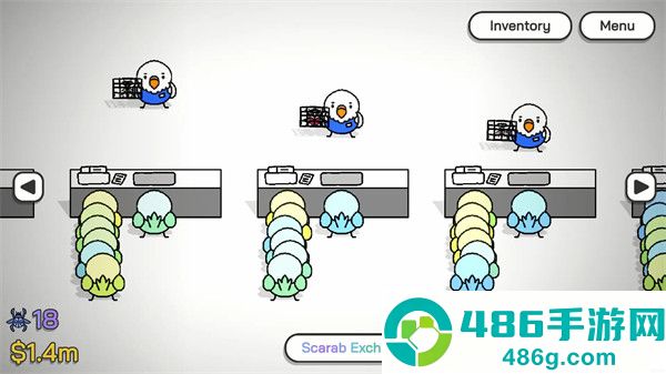虎皮鹦鹉的昆虫小店游戏