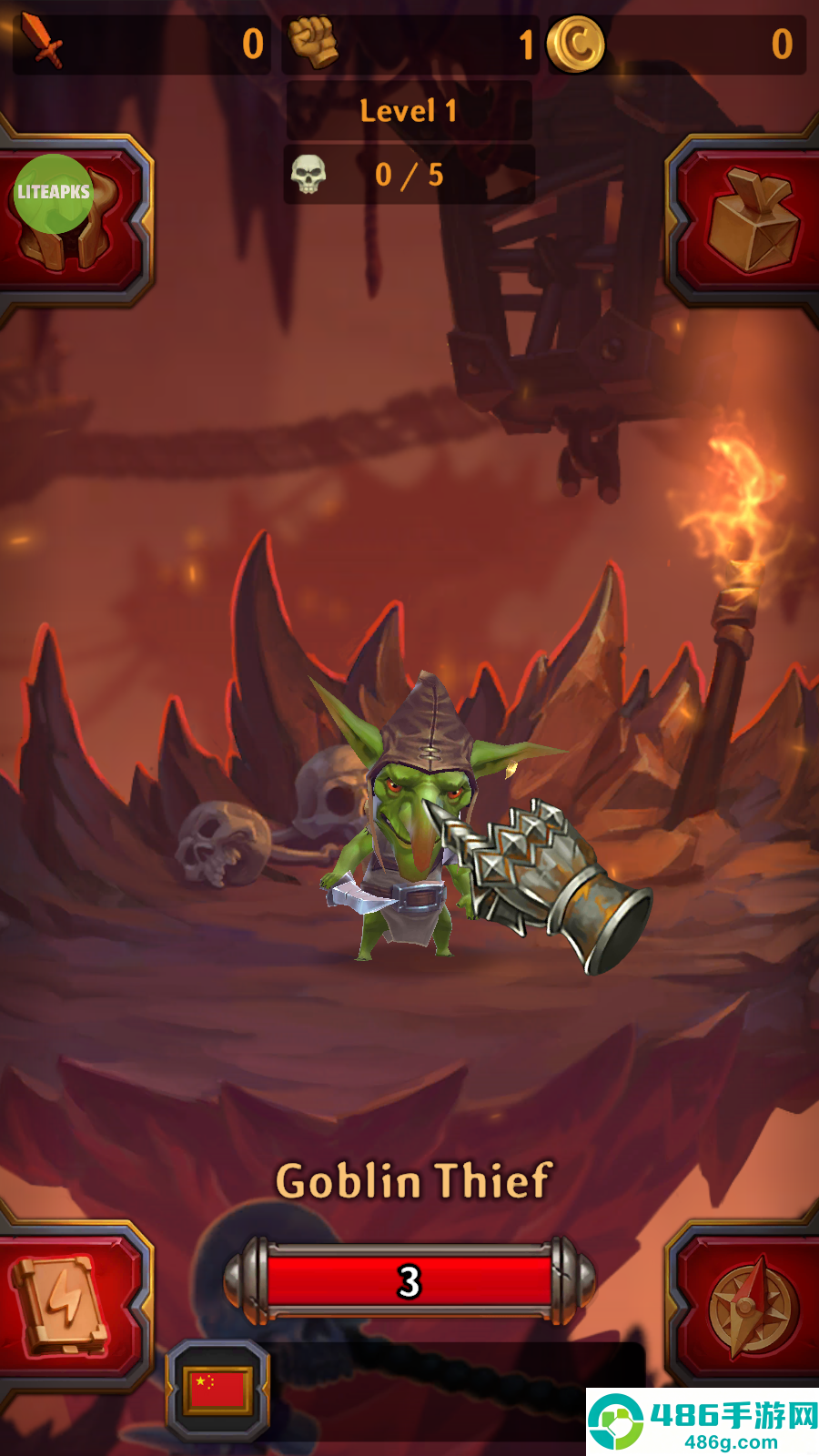 粉碎地牢手机版最新版本(Dungeon Crusher)