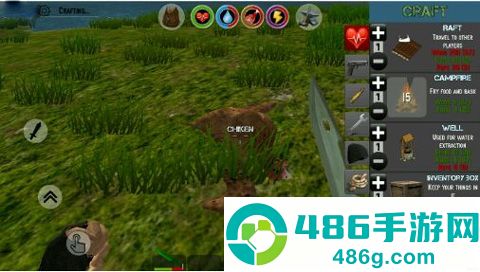 死亡世界生存腐蚀游戏(Rustland - Survival Island)