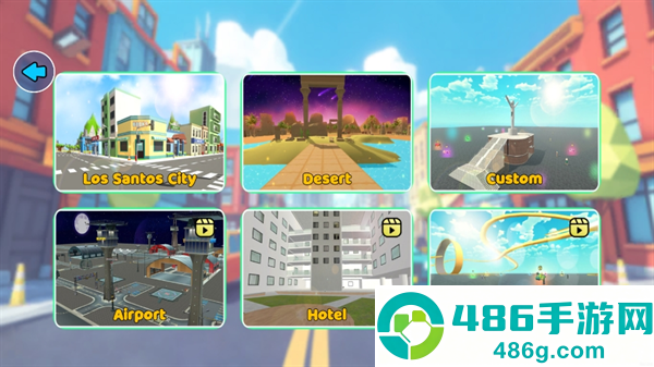 城市沙盒游乐场游戏(Grand City Auto Sandbox)