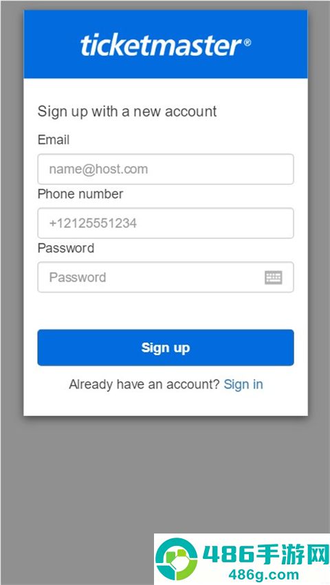 Ticketmaster软件
