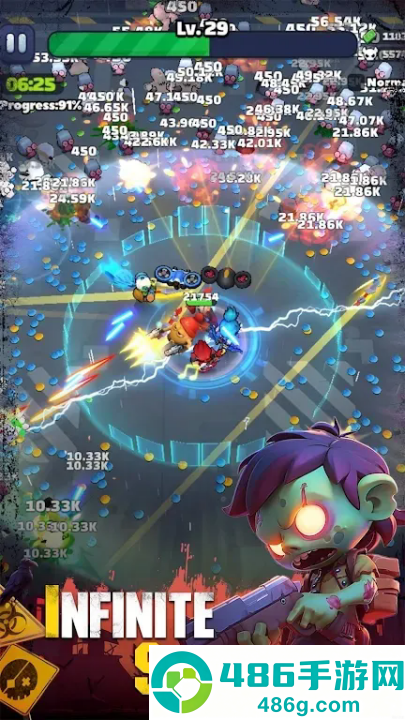 土豆大战僵尸游戏(Zombie.io)