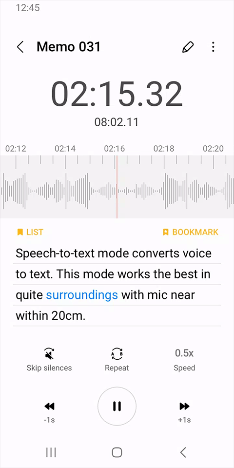 三星录音机app