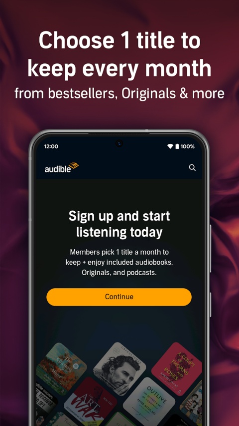 Audible亚马逊有声书安卓版免费下载