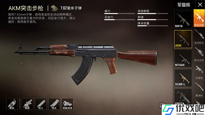 和平精英突击步枪哪个比较好