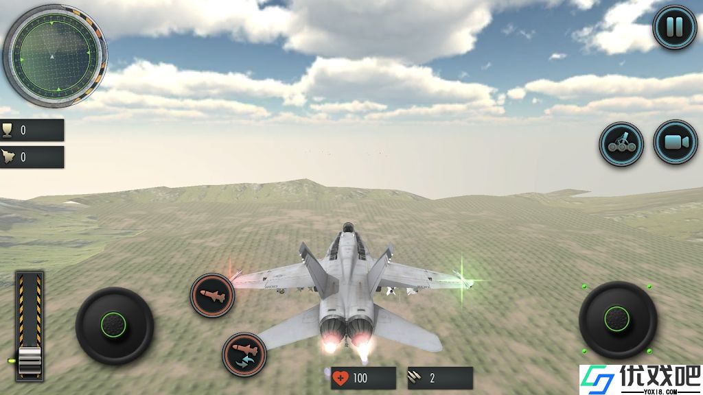 Aircraft Warfare Simulator