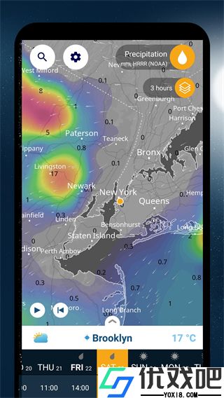 ventusky风雨云图