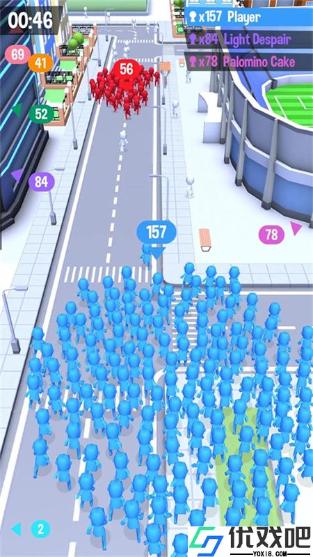 拥挤城市游戏