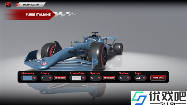 F1方程式赛车游戏