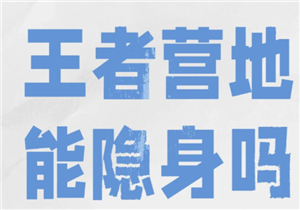 王者营地怎么隐身在线 王者营地怎么隐身访问【相关介绍】