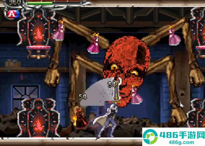 恶魔城苍月的十字架任天堂移植版