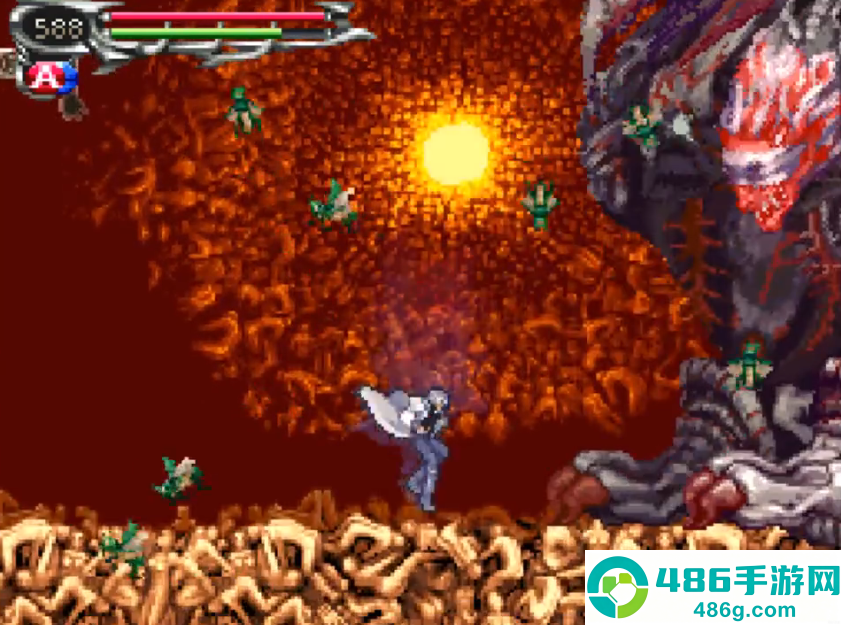 恶魔城苍月的十字架任天堂移植版