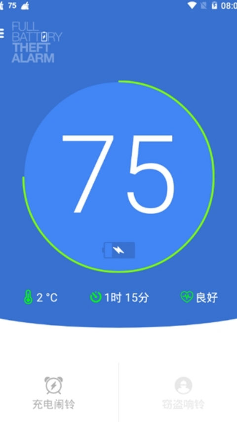Full Battery & Theft Alarm