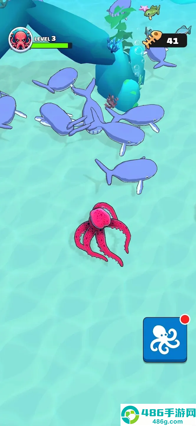 章鱼盛宴无限鱼骨手机版(Octopus Feast)