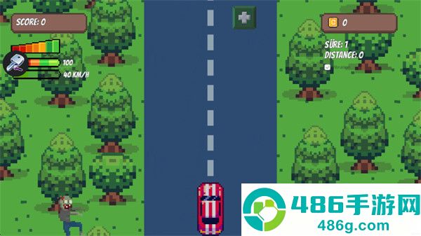 亡命公路绝境狂奔游戏