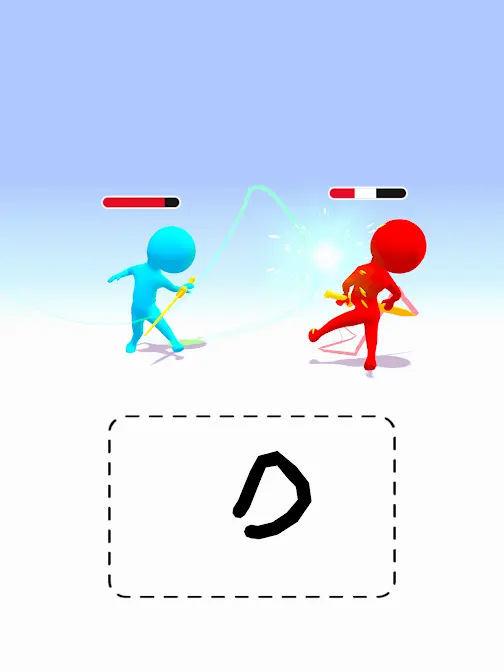 手绘决斗