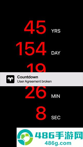 Countdown App死亡倒计时