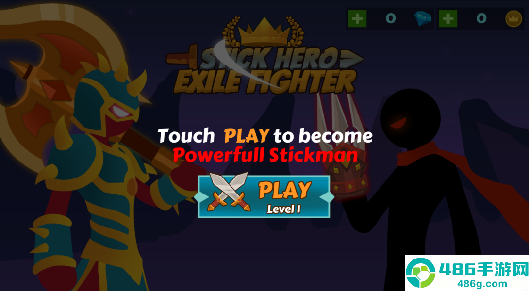 火柴人放逐英雄下载安装(Stickmen Exile Fighter安装器)
