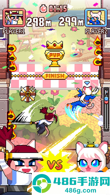 喵星人跳跃汉化版(CatJump)