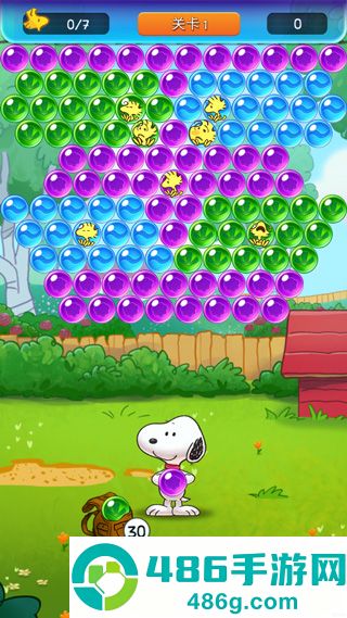 史努比泡泡消消乐下载(Snoopy Pop)