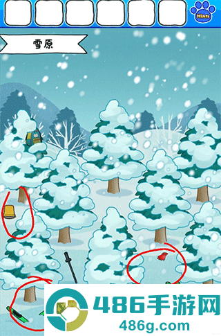 白猫的雪山救援测试服