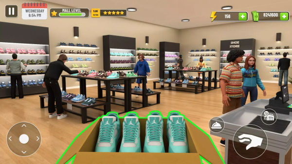 购物中心模拟3d