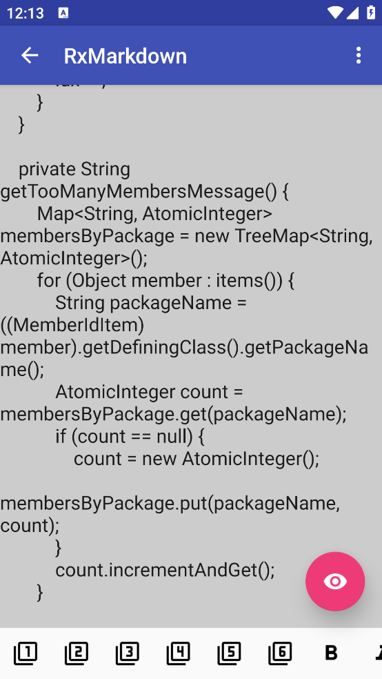 RxMarkdown