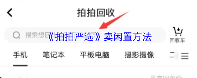 拍拍严选闲置变现全攻略-手把手教你秒出旧机【全方位秘籍】