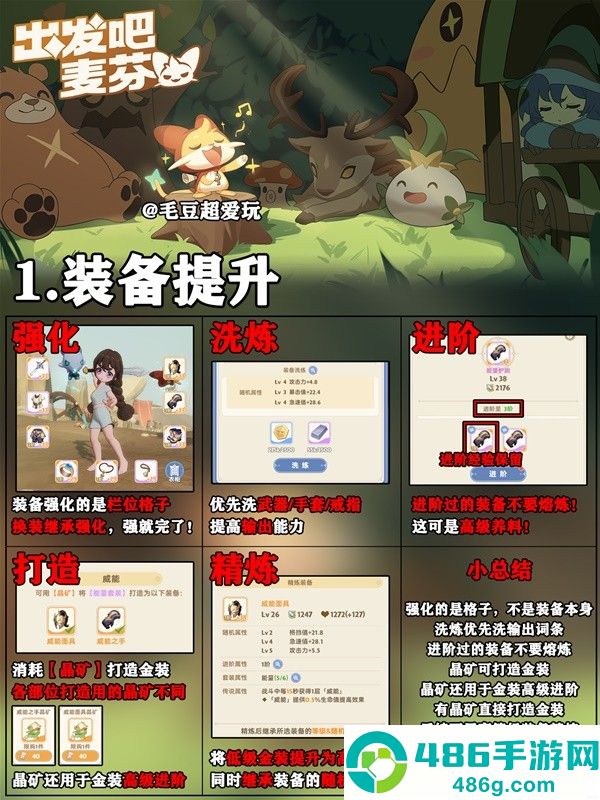 出发吧麦芬新手战力速成攻略