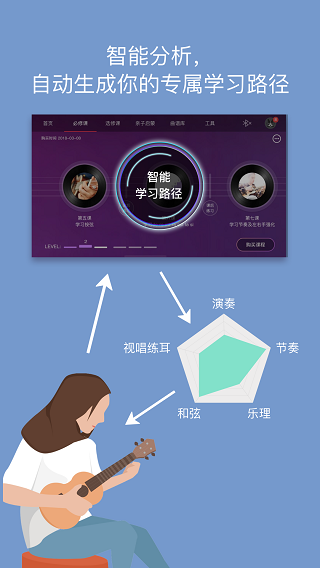 AI音乐学院吉他尤克里里app手机版免费下载